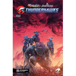 THUNDERCATS X SILVERHAWKS THUNDERHAWKS 5 CVR D ALESSANDRO RANALDI VAR