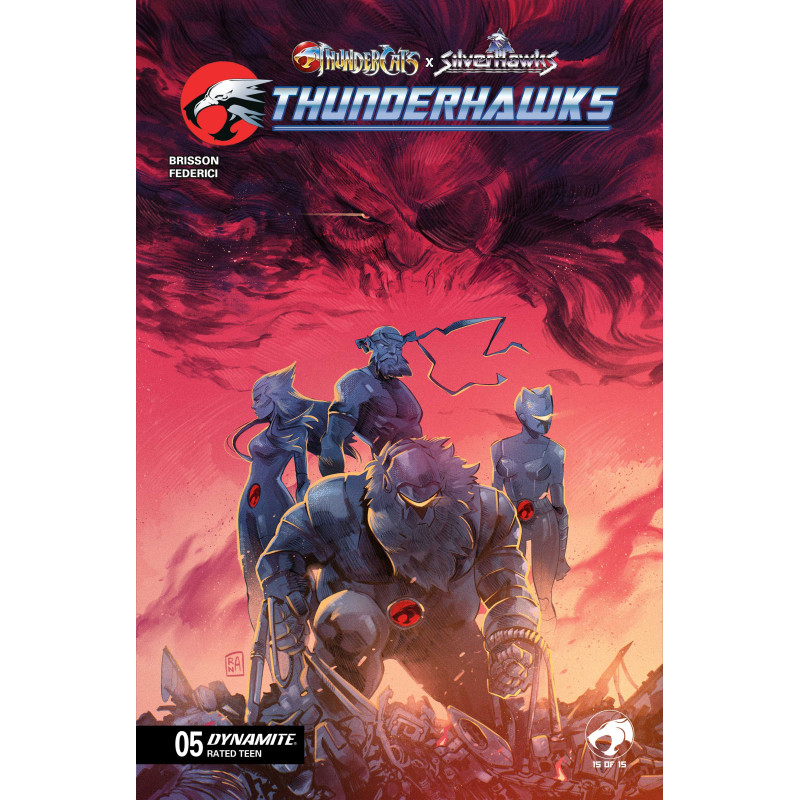 THUNDERCATS X SILVERHAWKS THUNDERHAWKS 5 CVR D ALESSANDRO RANALDI VAR