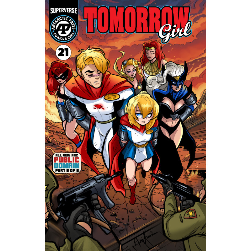 TOMORROW GIRL 21 CVR A TERRY PARR