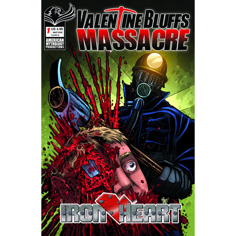 VALENTINE BLUFFS MASSACRE IRON HEART 1 (OF 2) CVR B BUZ HASSON VAR (MR)