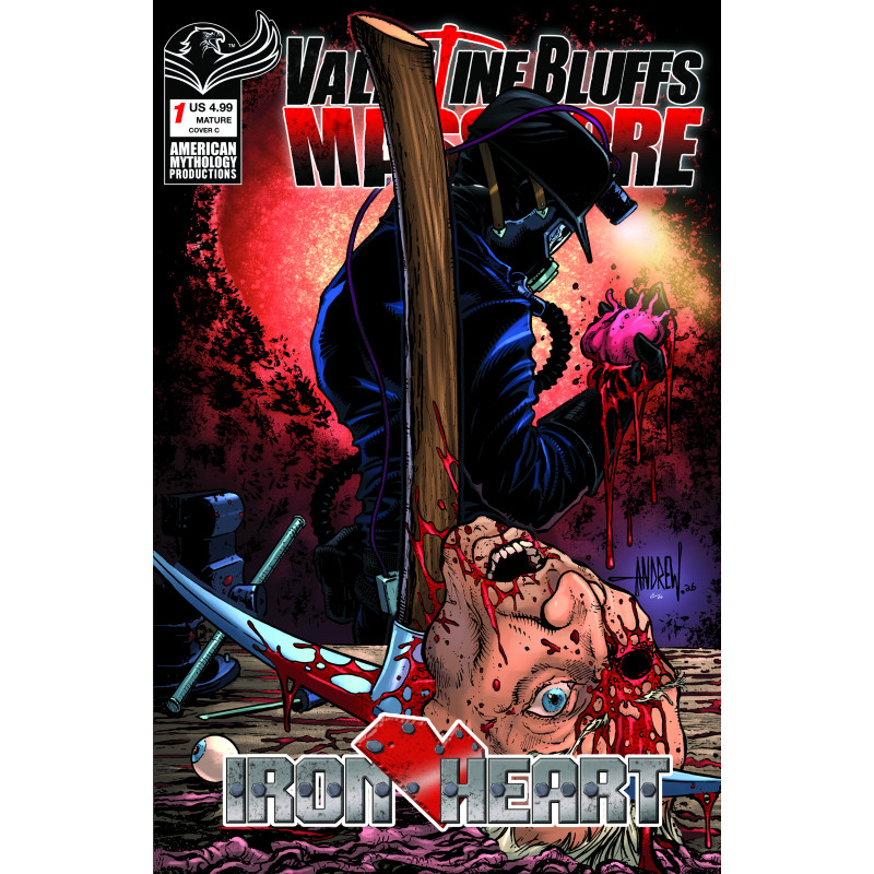 VALENTINE BLUFFS MASSACRE IRON HEART 1 (OF 2) CVR C ANDREW MANGUM VAR (MR)