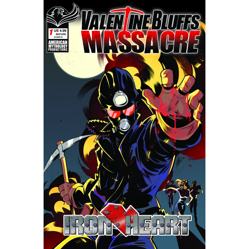 VALENTINE BLUFFS MASSACRE IRON HEART 1 (OF 2) CVR D ANDREA ARCARI VAR (MR)