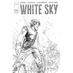 WHITE SKY 6 CVR C JP MAVINGA B&W VAR (MR)