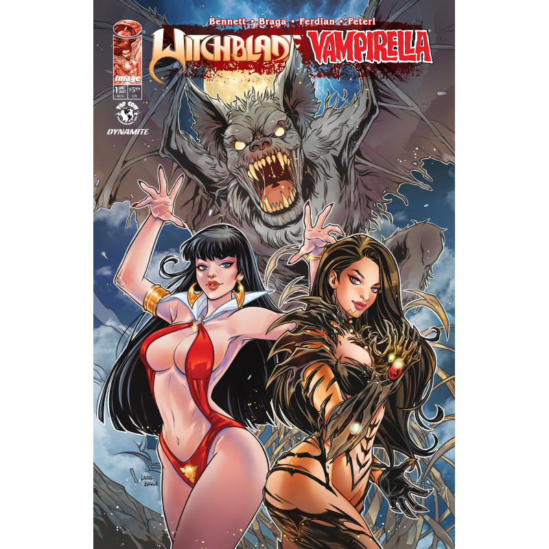 WITCHBLADE VAMPIRELLA 1 (ONE SHOT) CVR A LAURA BRAGA