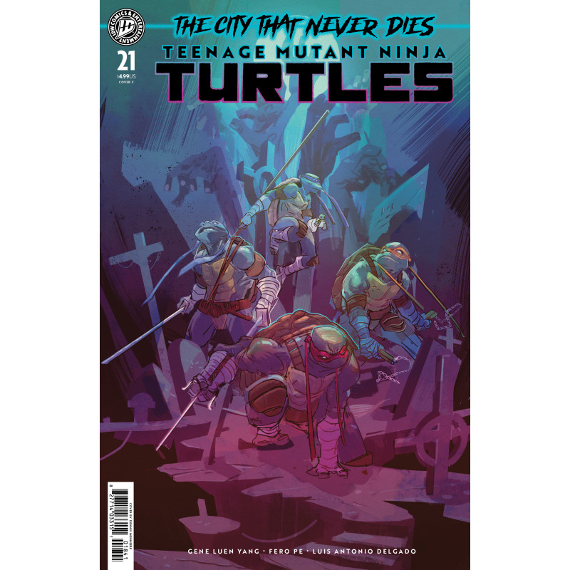 TEENAGE MUTANT NINJA TURTLES 21 VARIANT C (MENHEERE)
