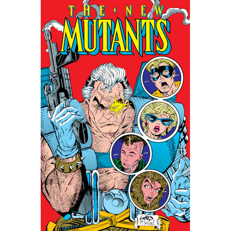 NEW MUTANTS OMNIBUS VOL. 4 ROB LIEFELD CABLE COVER