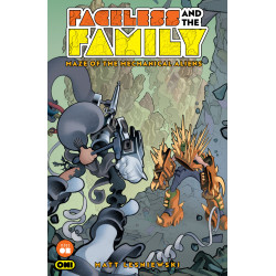 FACELESS AND THE FAMILY MAZE OF THE MECHANICAL ALIENS 2 CVR A MATT LESNIEWSKI