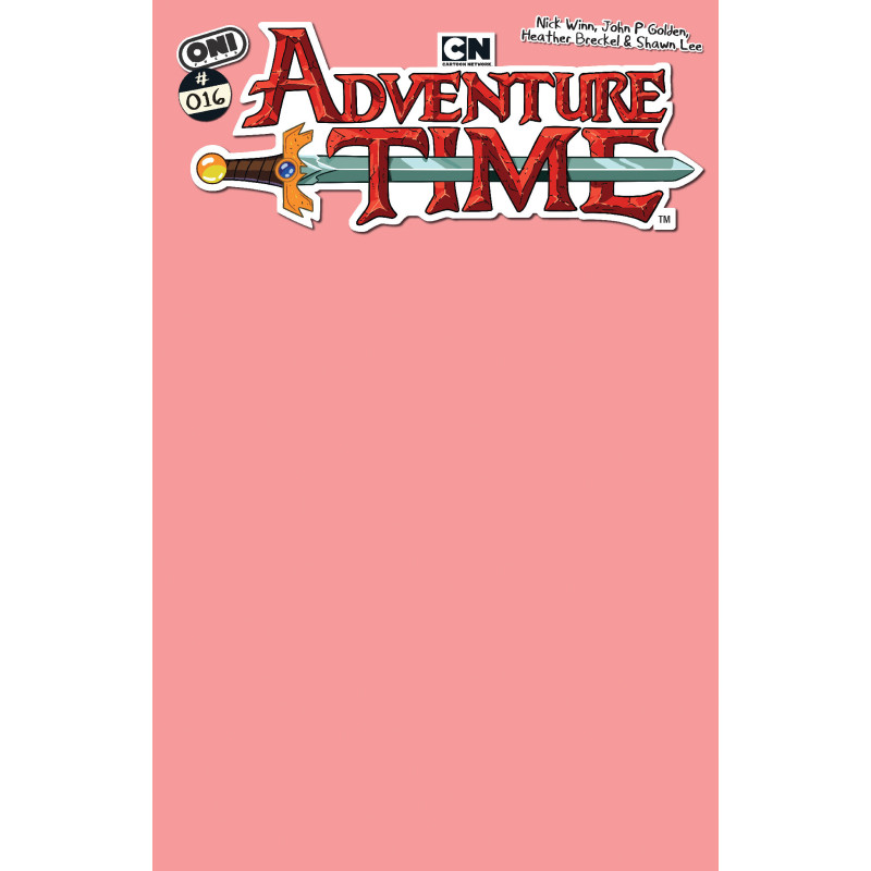 ADVENTURE TIME (2025) 16 CVR C BLANK SKETCH VAR
