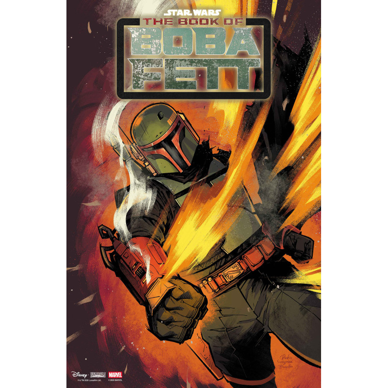 STAR WARS: THE BOOK OF BOBA FETT 1 RICKIE YAGAWA FOIL VARIANT