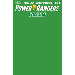 POWER RANGERS GREEN 1 E GREEN BLANK SKETCH VARIANT