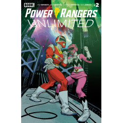 POWER RANGERS UNLIMITED 2 B VARIANT (DRESSED, HAMNER)