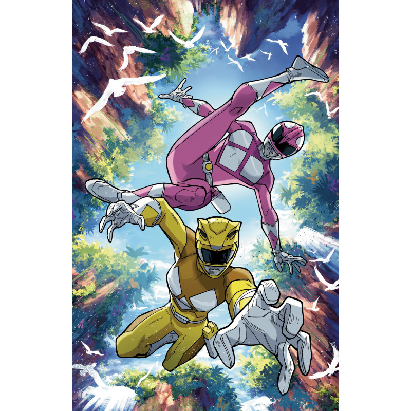 MIGHTY MORPHIN POWER RANGERS (2026) 3 E FOIL VARIANT (FULL ART, FOIL, BAL?ÍM)