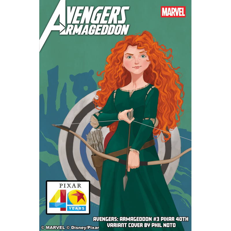 AVENGERS: ARMAGEDDON 3 PHIL NOTO PIXAR 40TH VARIANT