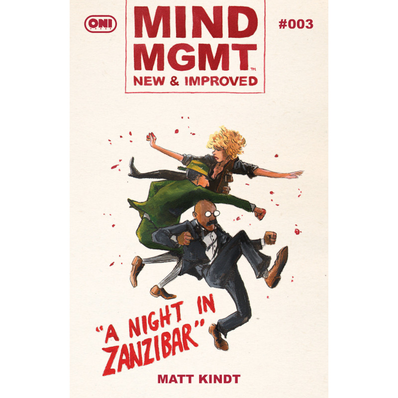 MIND MGMT NEW & IMPROVED 3 CVR A MATT KINDT