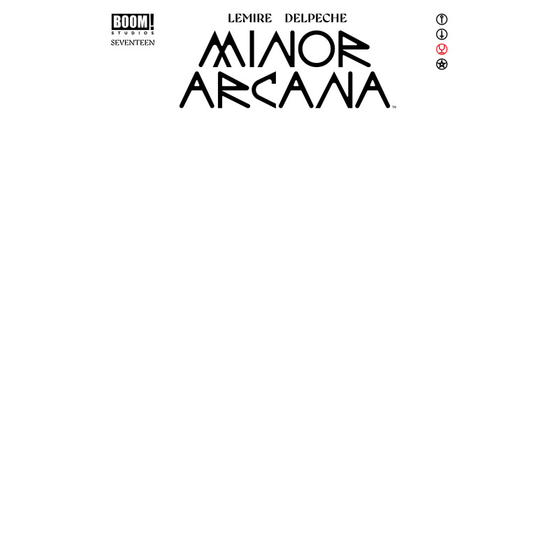 MINOR ARCANA 17 C BLANK SKETCH VARIANT
