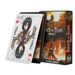 ATTACK ON TITAN - PLAYING CARDS