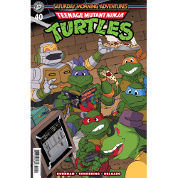 TEENAGE MUTANT NINJA TURTLES: SATURDAY MORNING ADVENTURES 40 COVER A (SCHOENING)