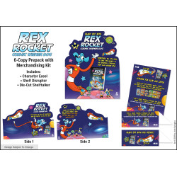 REX ROCKET: COSMIC WIENER DOG 6-COPY PREPACK WITH MERCHANDISING KIT