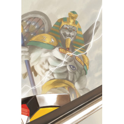 MIGHTY MORPHIN POWER RANGERS (2026) 3 C MEGAZORD CARD STOCK CONNECTING VARIANT (FULL ART, MERCADO)