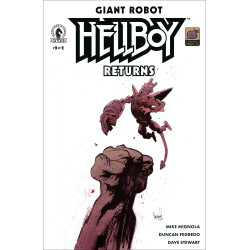 GIANT ROBOT HELLBOY RETURNS 2 (CVR B) (JAMES HARREN)