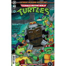 TEENAGE MUTANT NINJA TURTLES: SATURDAY MORNING ADVENTURES 40 VARIANT B (LAVIGNE)