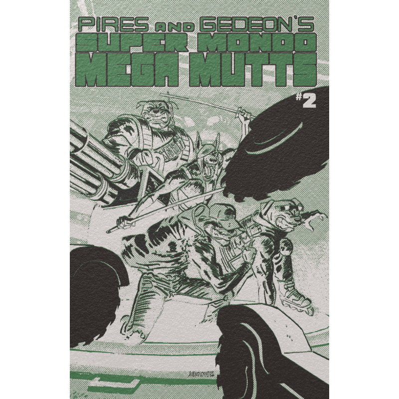 SUPER MONDO MEGA MUTTS 2 CVR E ALEX DIOTTO FOIL VAR