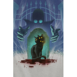 STUFF OF NIGHTMARES: THE CAT IN THE COFFIN 1 B VARIANT (DRESSED, MURAKAMI)