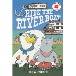 DUCK AND CAT RIDE THE RIVERBOAT