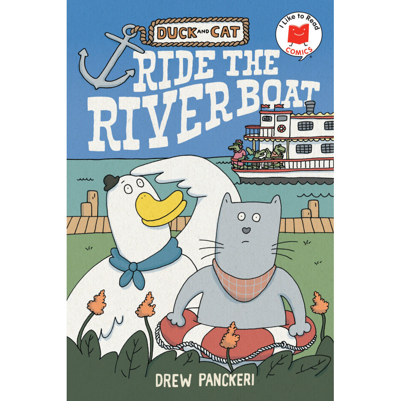 DUCK AND CAT RIDE THE RIVERBOAT
