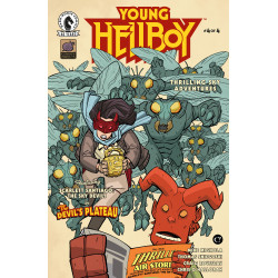 YOUNG HELLBOY: THRILLING SKY ADVENTURES 4 (CVR A) (CRAIG ROUSSEAU)