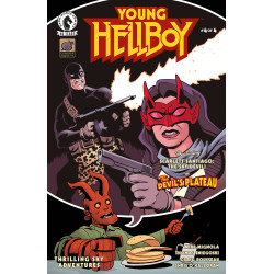 YOUNG HELLBOY: THRILLING SKY ADVENTURES 4 (CVR B) (BEN STENBECK)