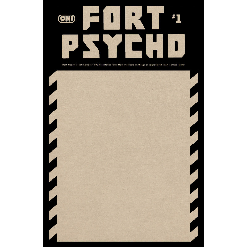 FORT PSYCHO 1 CVR E BLANK SKETCH VAR