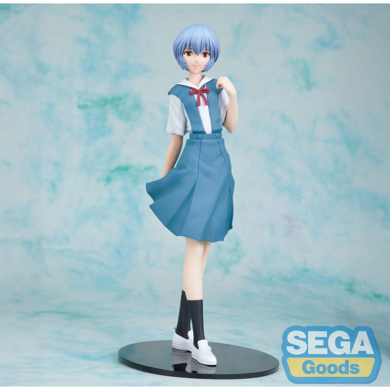 REI UNIFORM VERS EVANGELION NEW THEATRICAL REBUILD OF EVANGELION STATUETTE PVC HIGH PREMIUM 20 CM