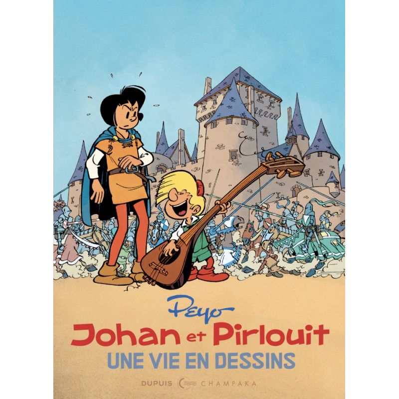 UNE VIE EN DESSINS PEYO JOHAN ET PIRLOUIT