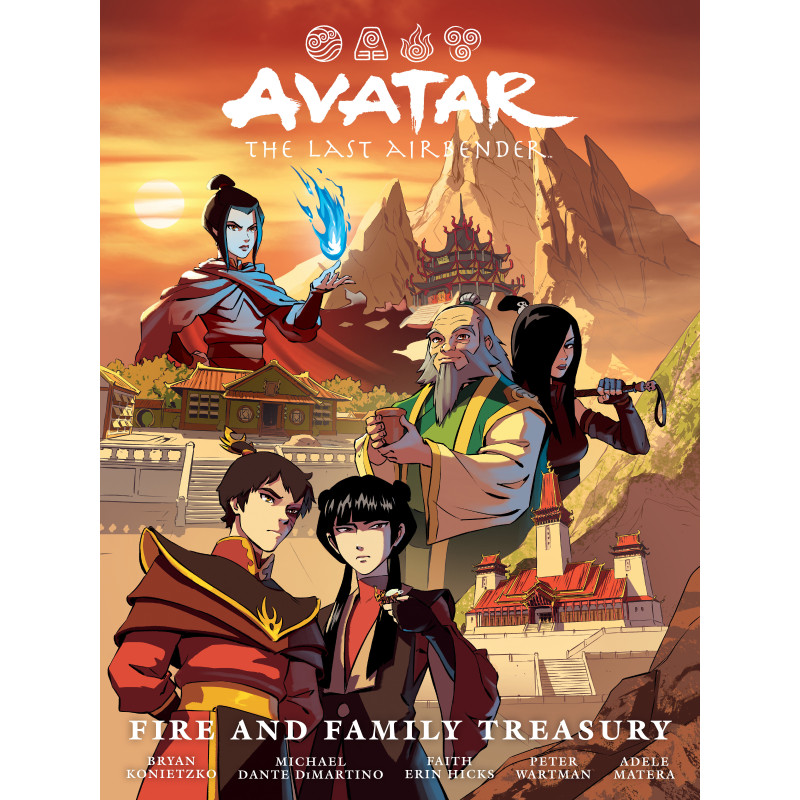 AVATAR: THE LAST AIRBENDER FIRE AND FAMILY TREASURY LIBRARY EDITION
