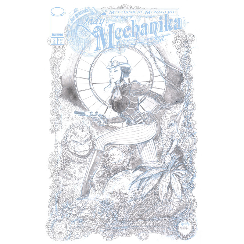 LADY MECHANIKA THE MECHANICAL MENAGERIE 2 (OF 4) CVR C INC 1:10 JOE BENITEZ & MARTIN MONTIEL VAR