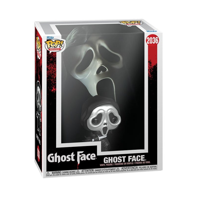 SCREAM GHOST FACE VHS COVERS POP MOVIES VINYL FIGURINE 9 CM