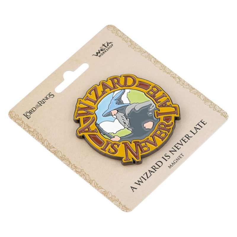 AIMANT A WIZARD IS NEVER LATE LE SEIGNEUR DES ANNEAUX PORTE CLES