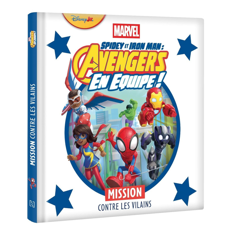 SPIDEY ET IRON MAN AVENGERS EN EQUIPE MISSION CONTRE LES VILAINS