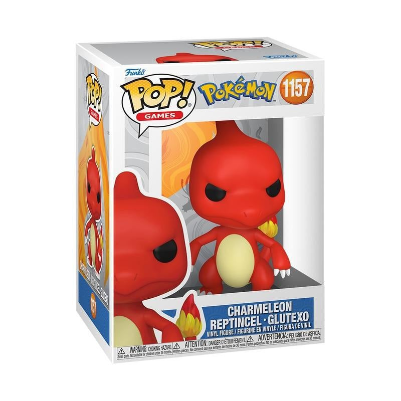 REPTINCEL POKEMON POP GAMES VINYL FIGURINE 9 CM