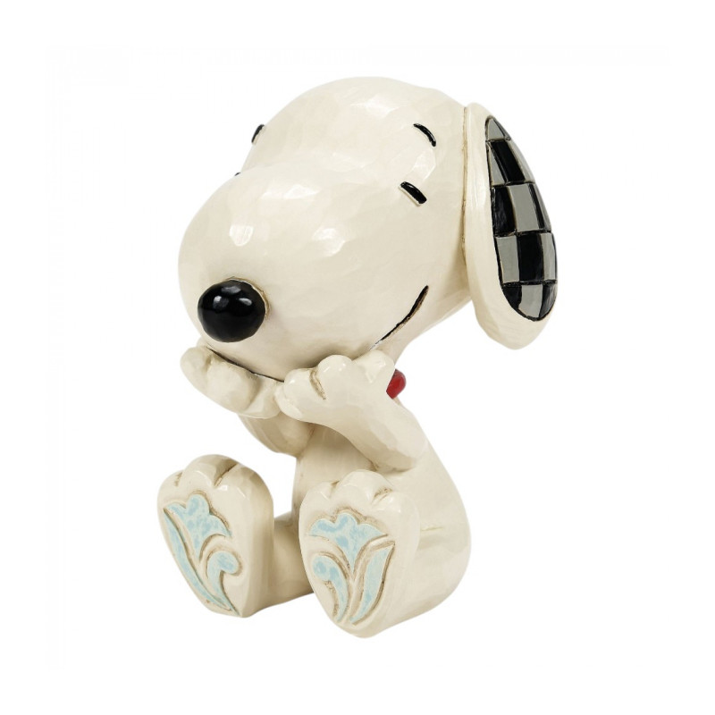 PEANUTS FIGURINE SNOOPY QUI RIT