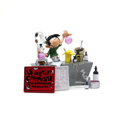 GASTON LAGAFFE LE PETIT CHIMISTE FIGURINE PIXI 8 CM