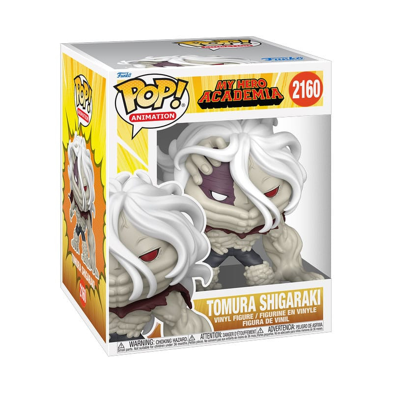 TOMURA SHIGARAKI MY HERO ACADEMIA FIGURINE SUPER SIZED POP VINYL 15 CM