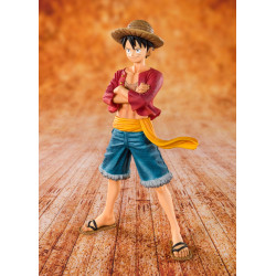 LUFFY CHAPEAU DE PAILLE ONE PIECE STATUETTE PVC FIGUARTSZERO 14 CM