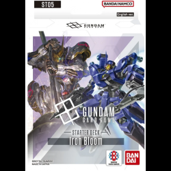 GUNDAM ST 05 CARD GAME STARTER DECK IRON BLOOM EN VERSION ANGLAISE