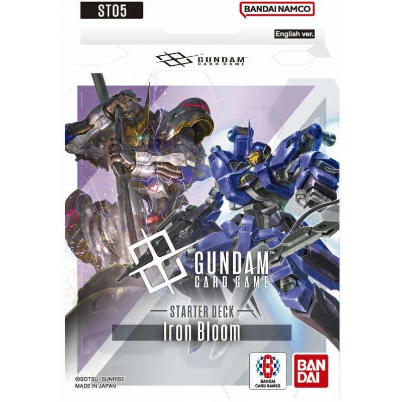 GUNDAM ST 05 CARD GAME STARTER DECK IRON BLOOM EN VERSION ANGLAISE