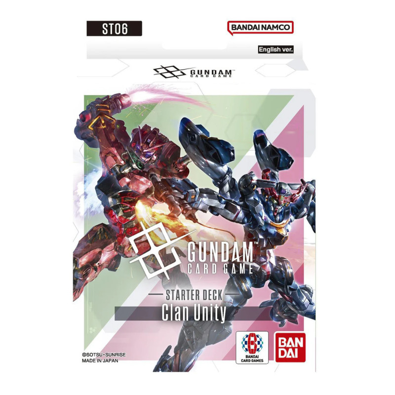 GUNDAM ST 06 CARD GAME STARTER DECK CLAN UNITY EN VERSION ANGLAISE