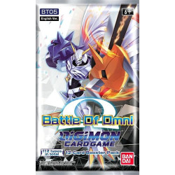 BT 05 BOOSTER DIGIMON CARD GAME BATTLE OF OMNI TCG EN VERSION ANGLAISE