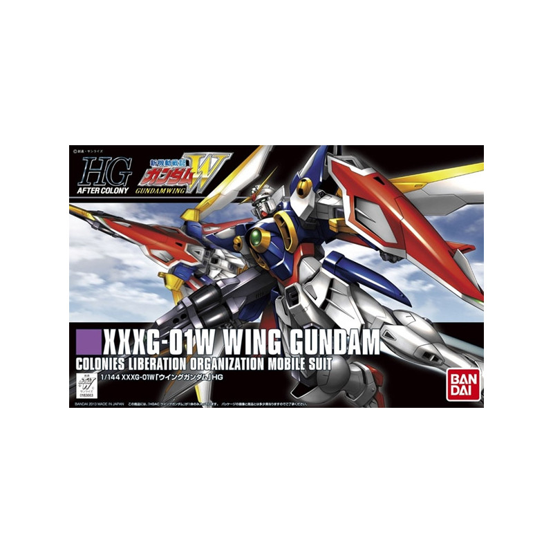 GUNPLA HG XXXG 01W WING GUNDAM 13CM