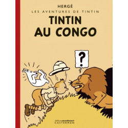 TINTIN AU CONGO EDITION PETIT VINGTIEME COLORISEE